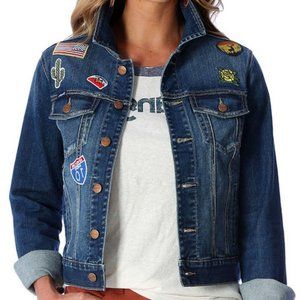 Wrangler Denim Cotton Patch Jacket, S.
